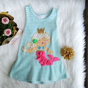 Mud Pie Mermaid Tank Dress VGUC